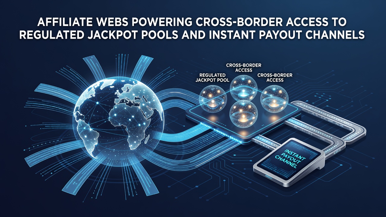 Instant payout channels linked through affiliate networks to regulated jackpot systems